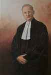 Mr. van Schaik, olieverf op linnen, 80x120cm, 2009
